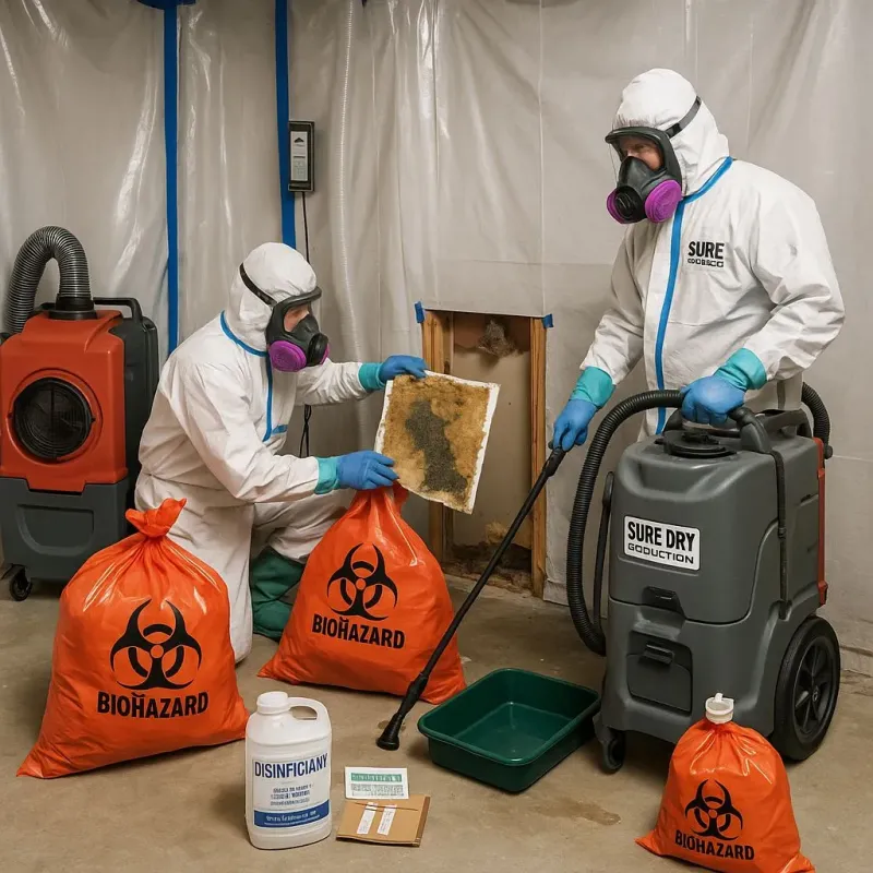Contaminated Water Handling Protocols process in Blue Mound, TX